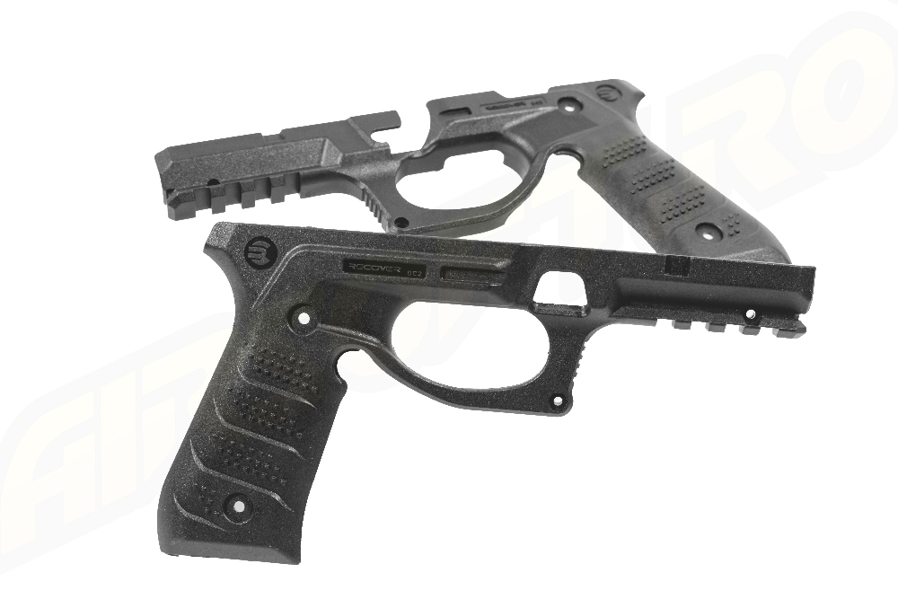 SISTEM GRIP PLUS RAIL PENTRU BERETTA 92/M9 - BLACK